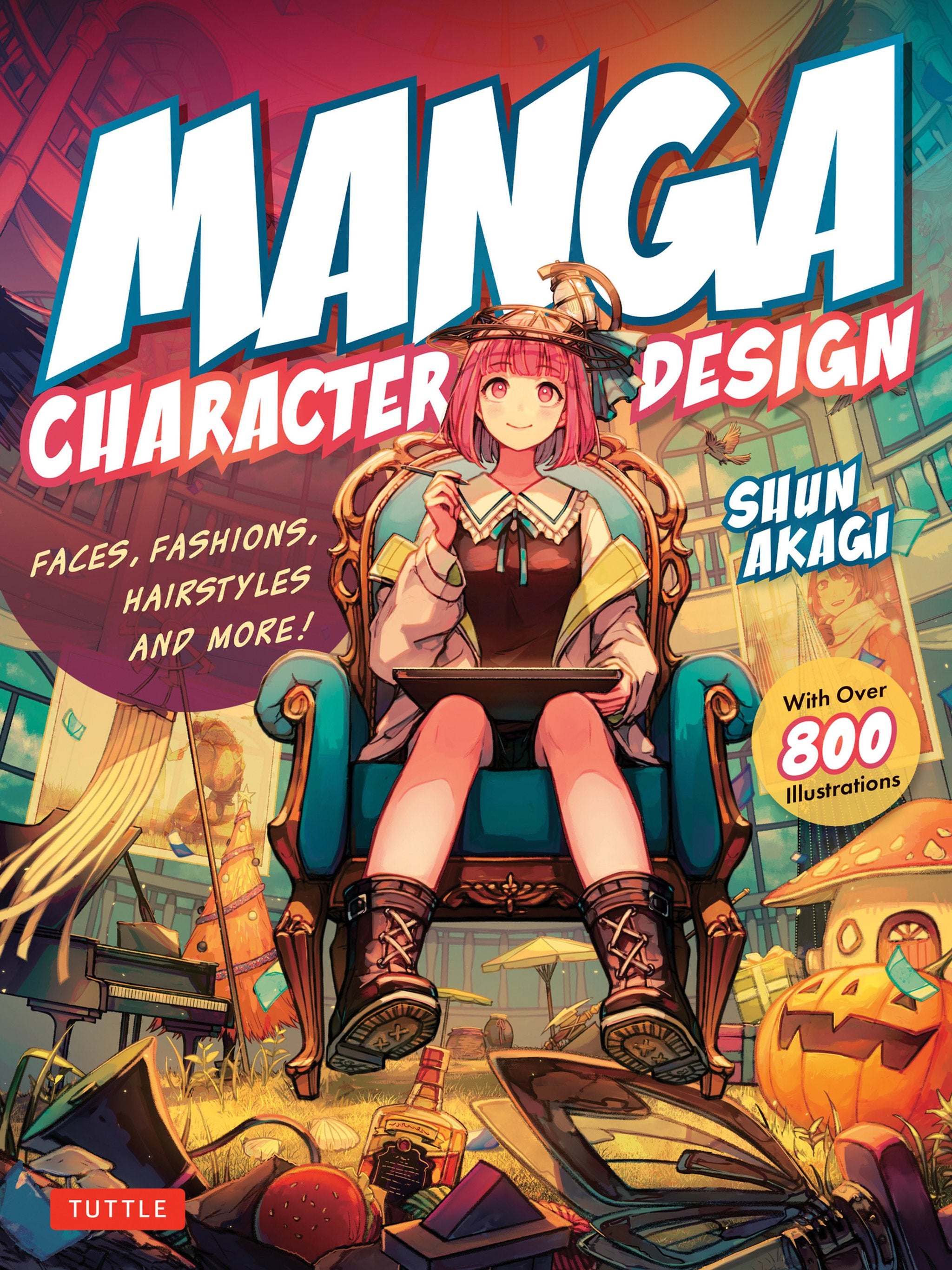 Cover image for Manga Character Design ISBN 9784805318027